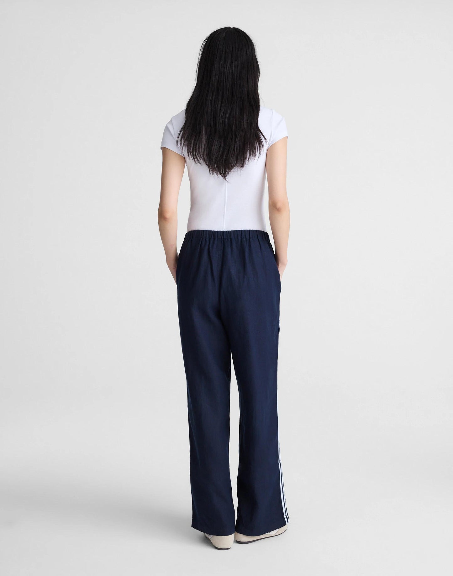 Madewell Pull-On Pants in 100% Linen