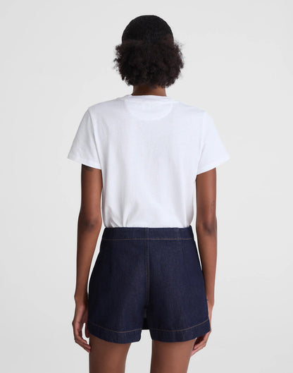 Madewell Denim Wrap Mini Skort