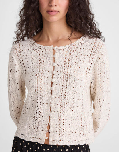 Madewell Open-Knit Lace Cardigan