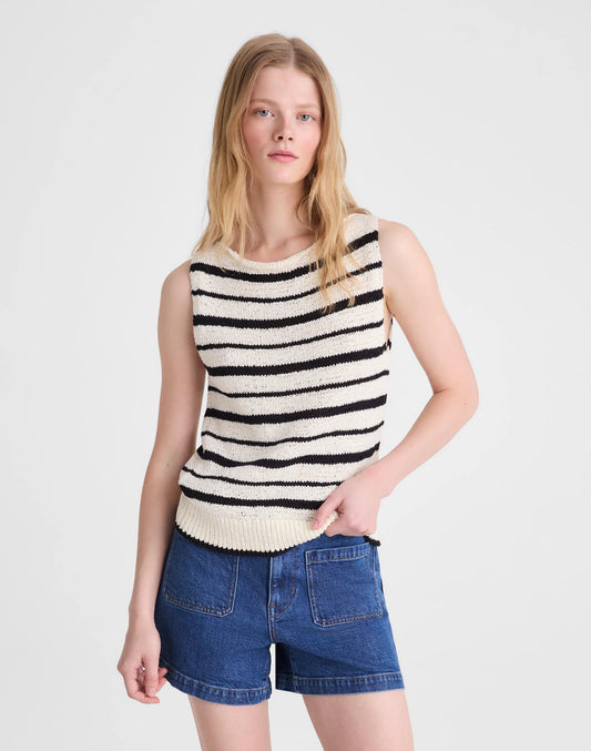 Madewell Boatneck Sweater Tank