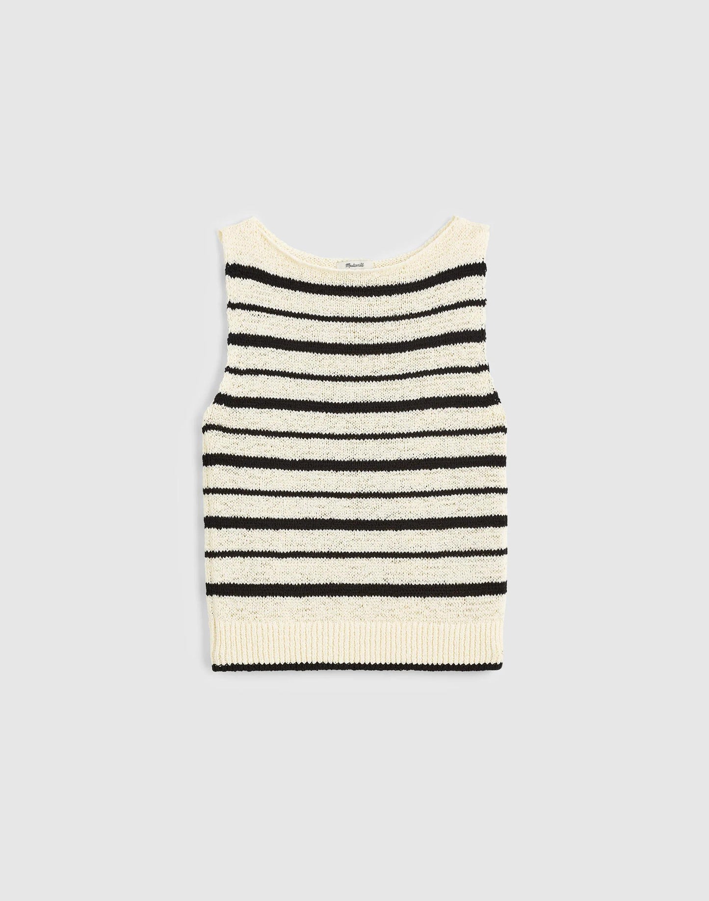 Madewell Boatneck Sweater Tank