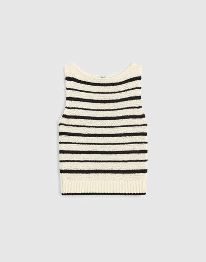 Madewell Boatneck Sweater Tank