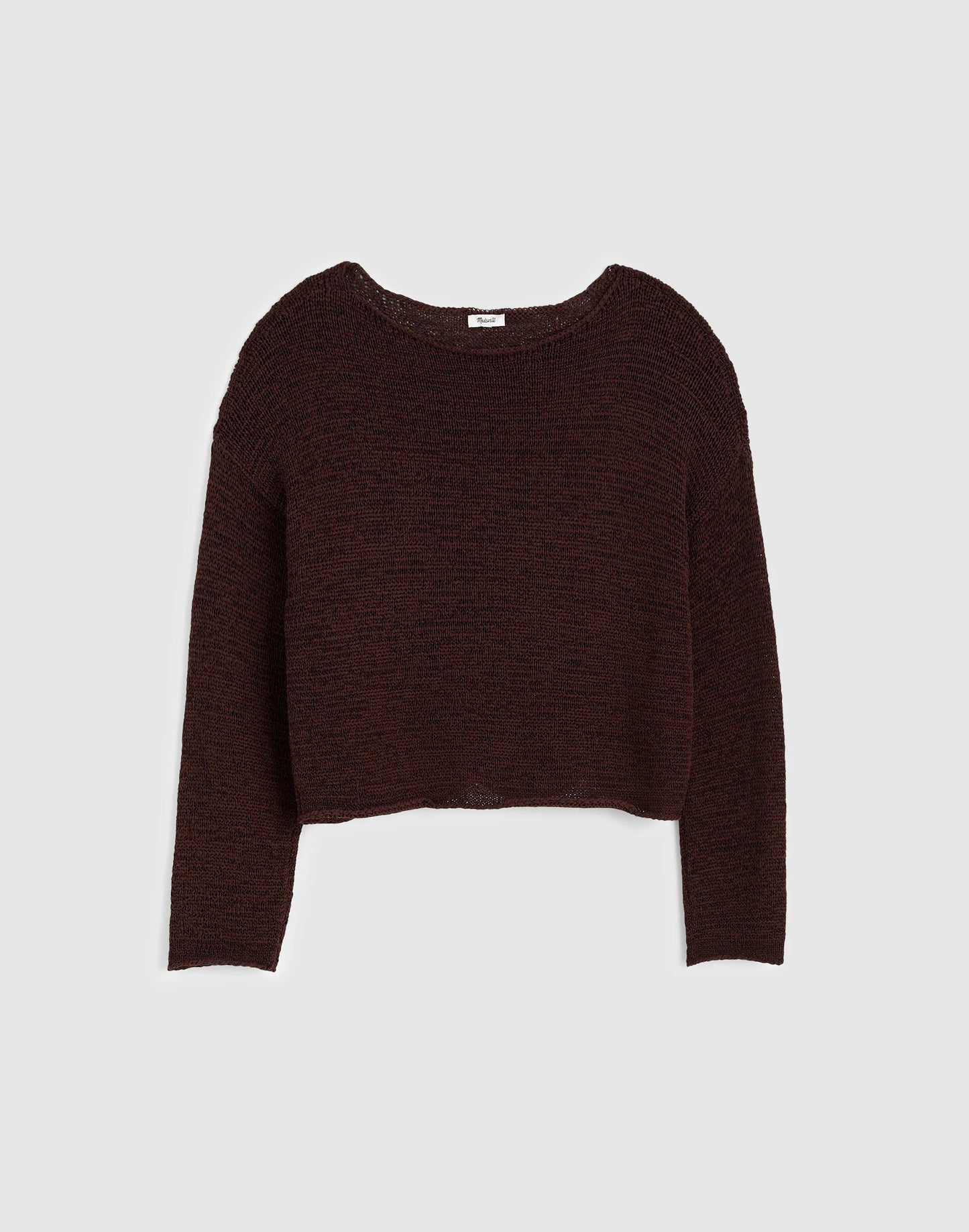Madewell Boatneck Pullover Sweater