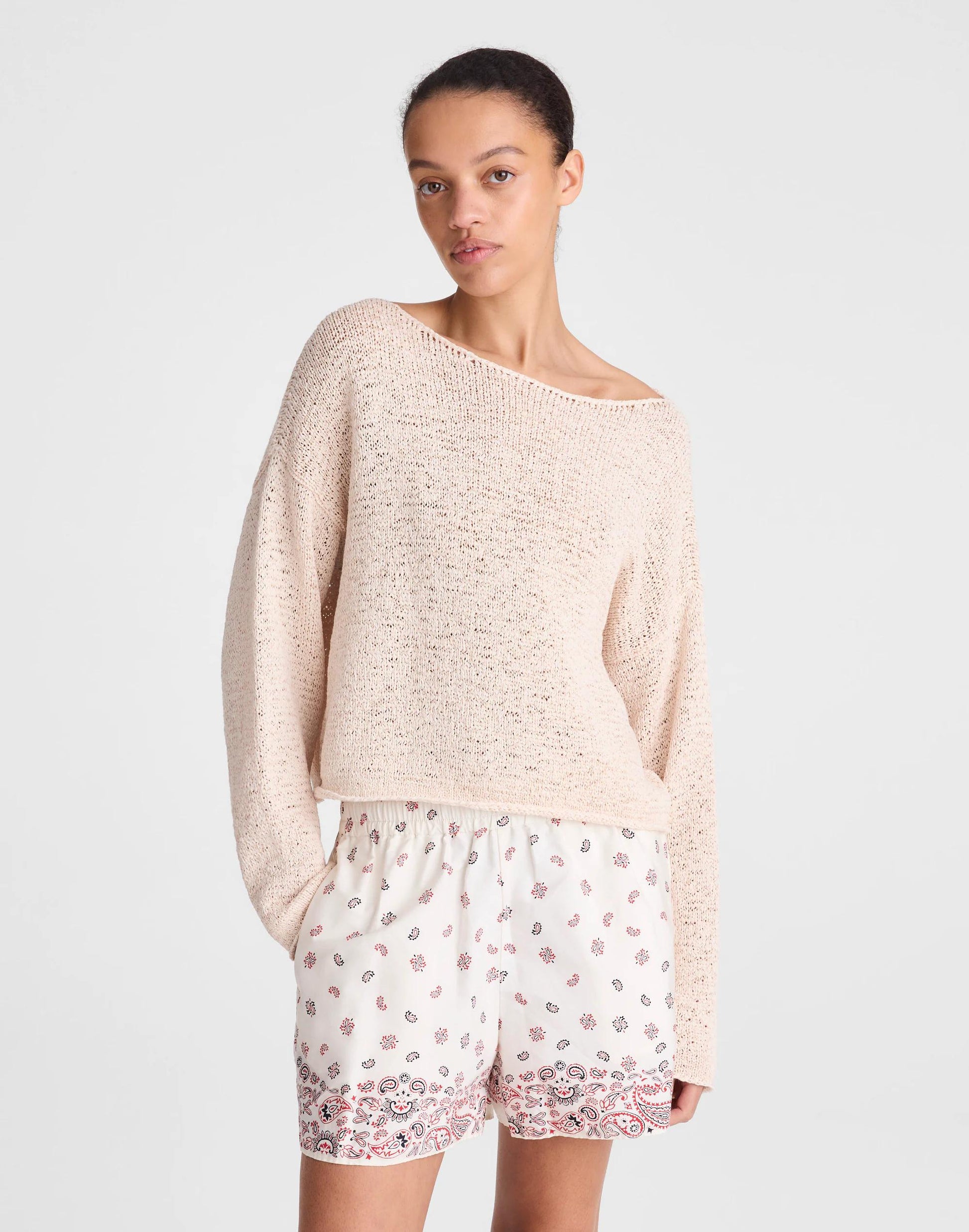 Madewell Boatneck Pullover Sweater