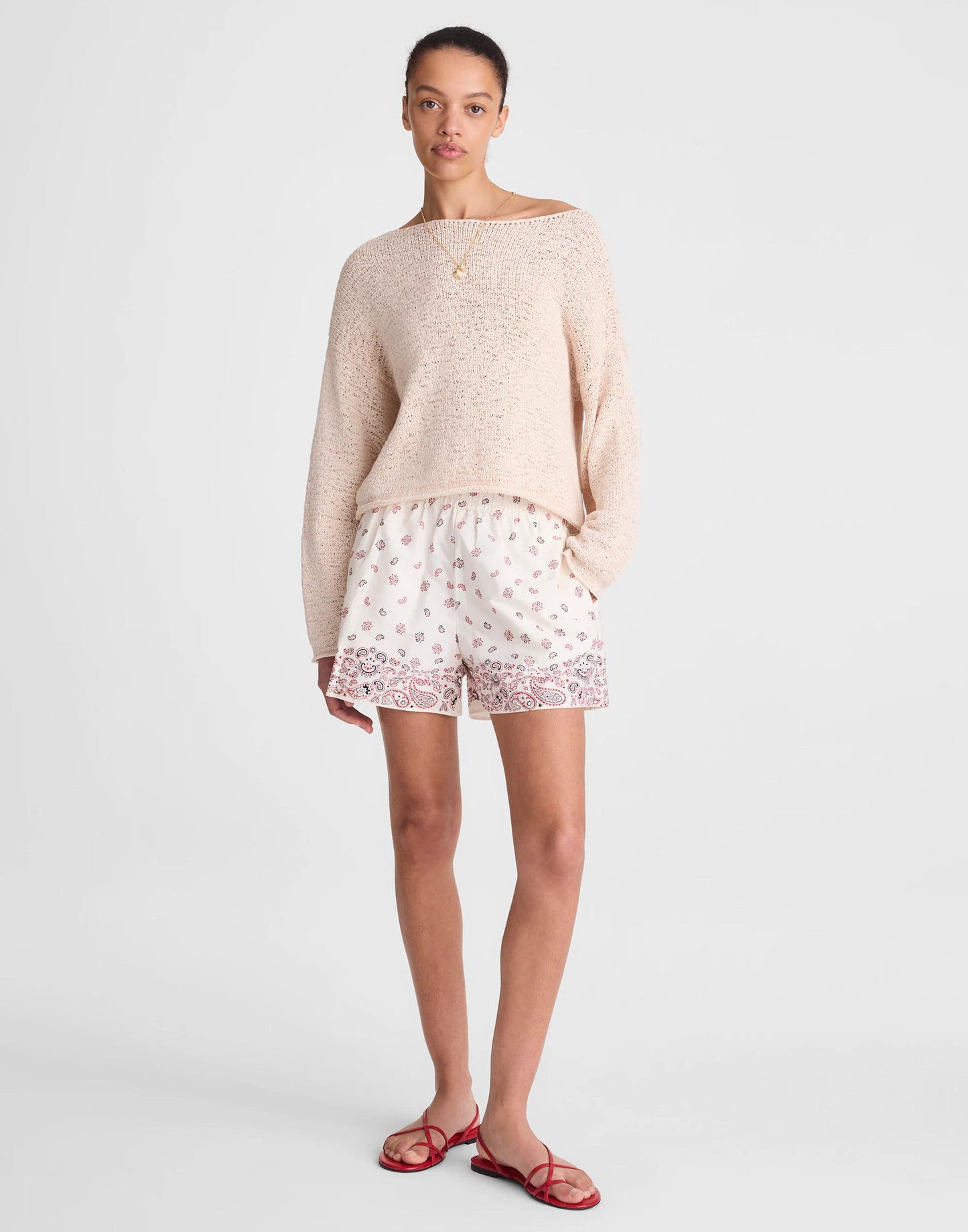 Madewell Boatneck Pullover Sweater