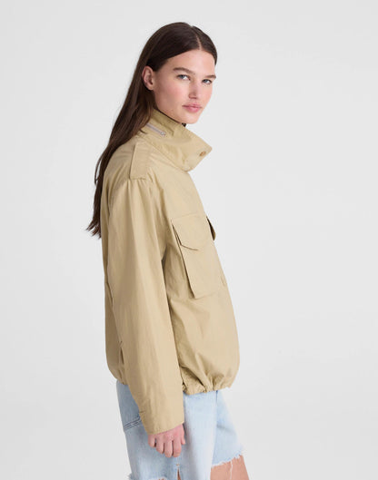 Madewell Field Jacket in Washed Poplin