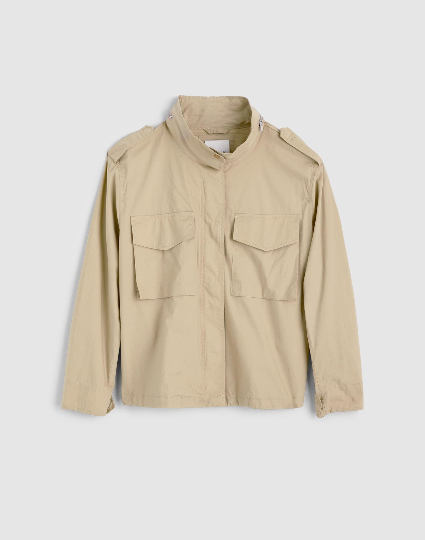 Madewell Field Jacket in Washed Poplin