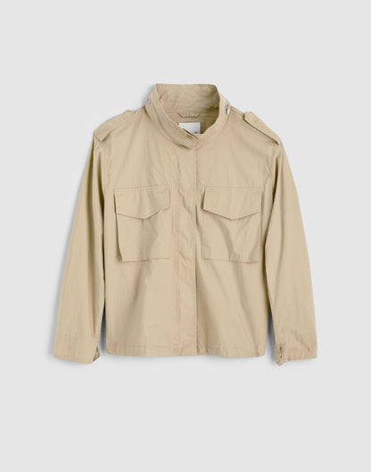 Madewell Field Jacket in Washed Poplin