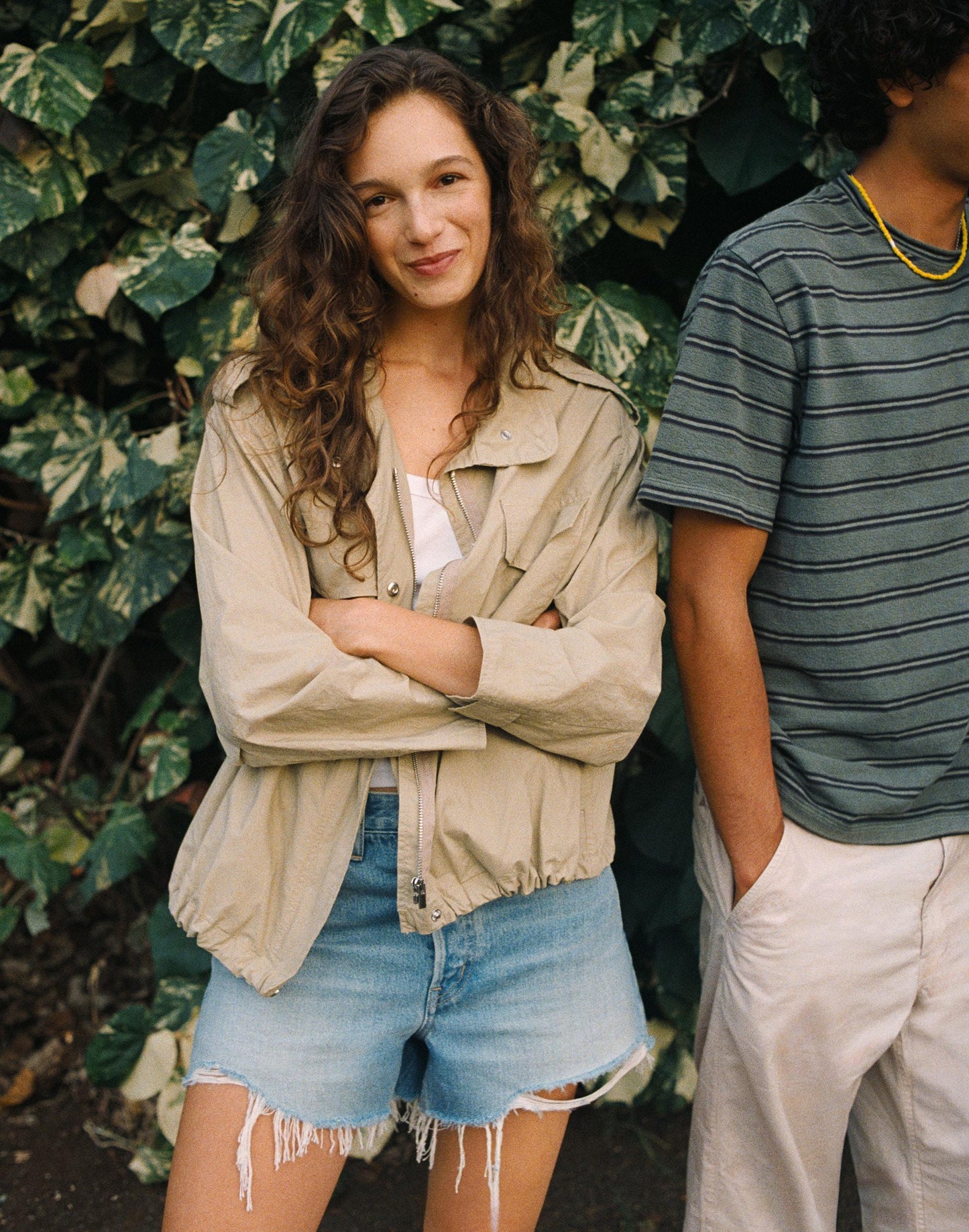 Madewell Field Jacket in Washed Poplin