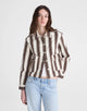 Dark Brown Stripe