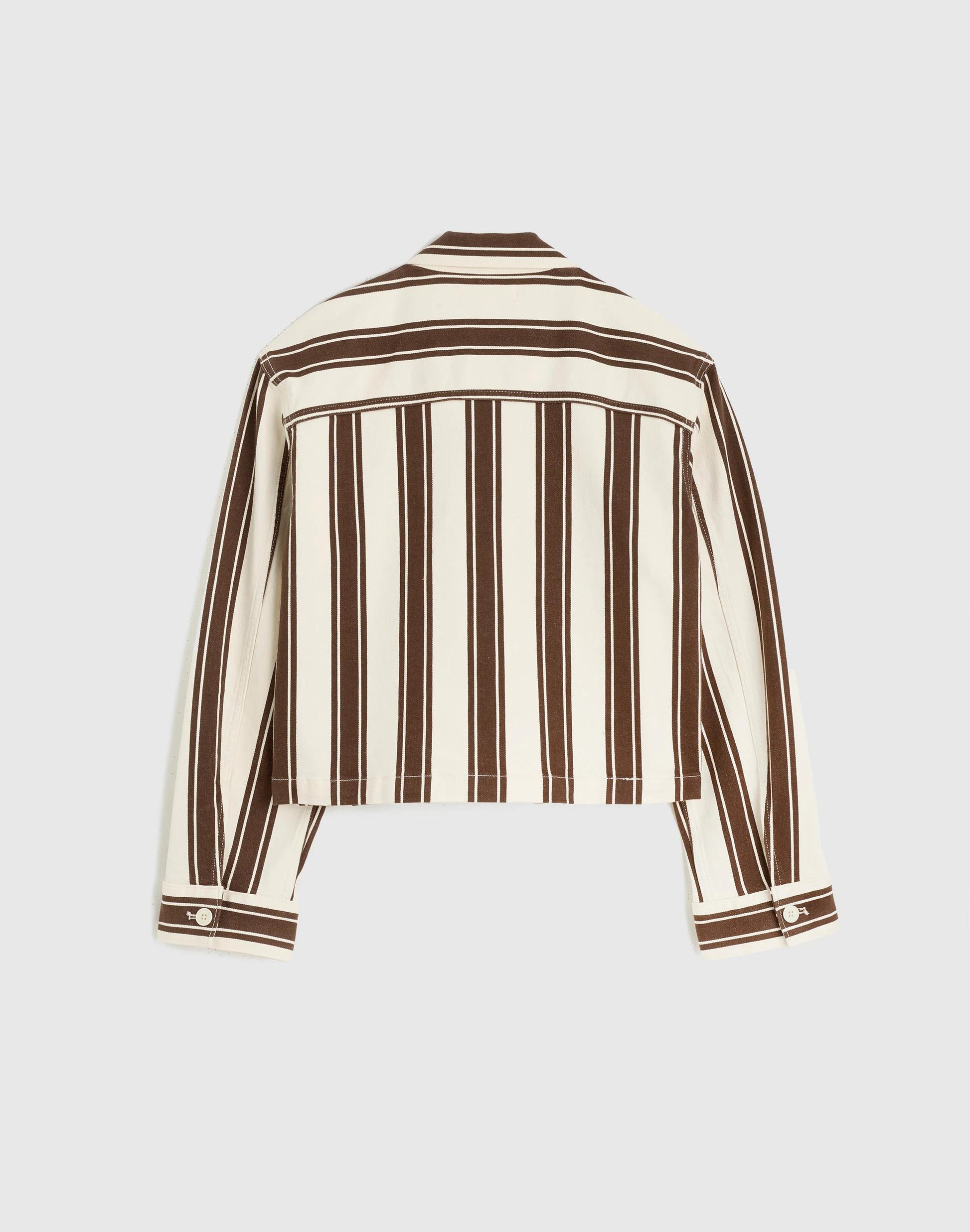 Madewell Cropped Button-Front Jacket