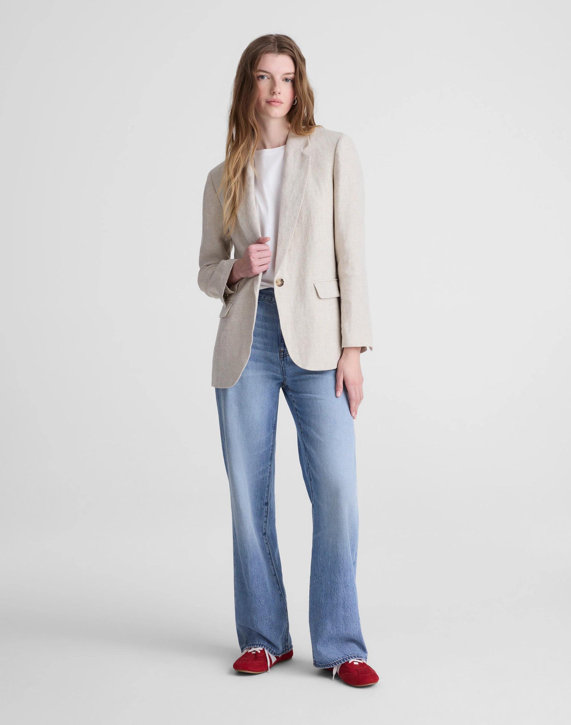 Madewell The Mercer Relaxed Blazer