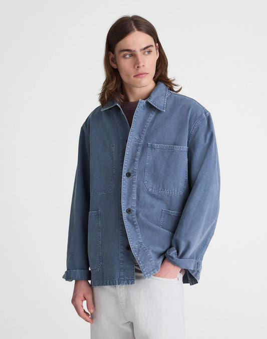 Madewell Chore Jacket in Cotton-Hemp Blend