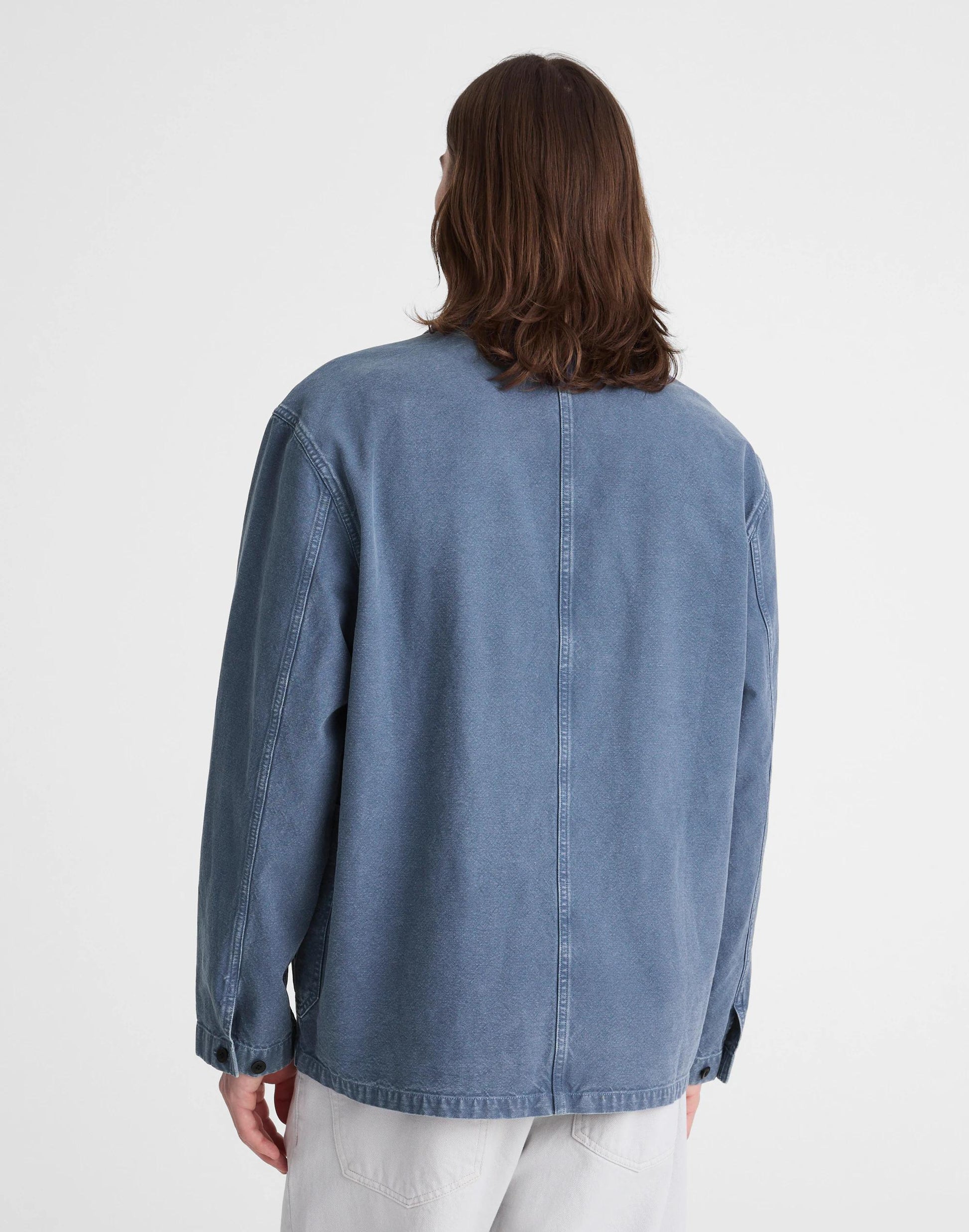 Madewell Chore Jacket in Cotton-Hemp Blend