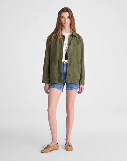 Madewell Classic Chore Jacket in Cotton Twill