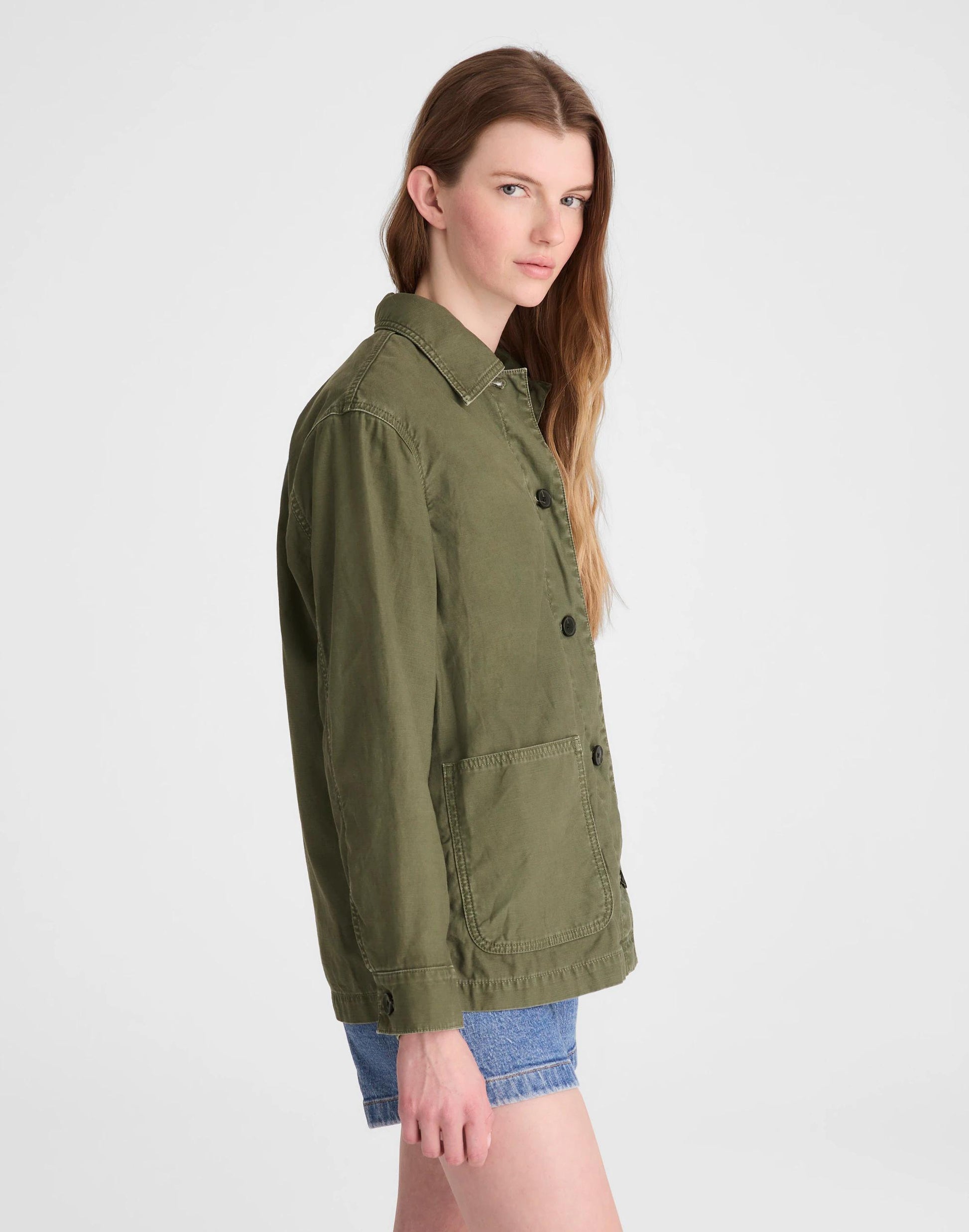 Madewell Classic Chore Jacket in Cotton Twill