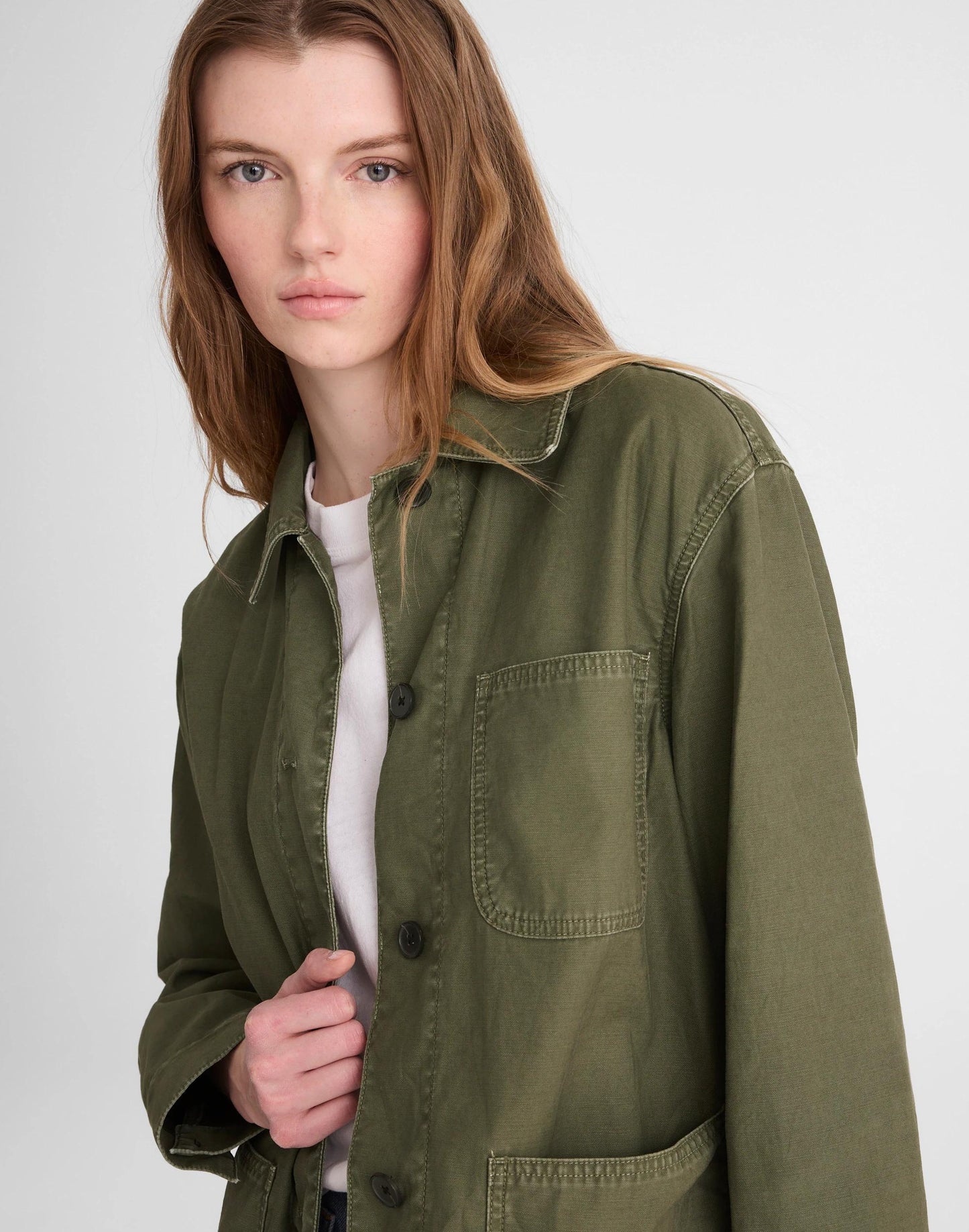 Madewell Classic Chore Jacket in Cotton Twill