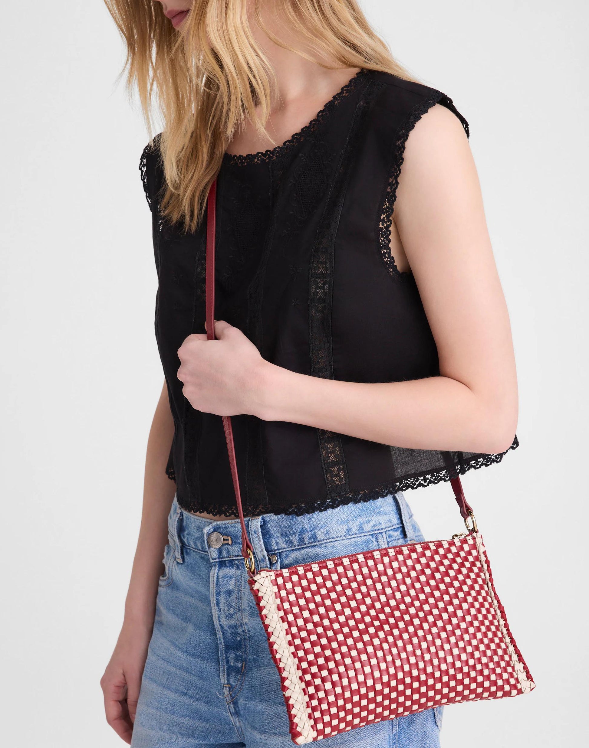 Madewell The Signature Woven Crossbody Pouch