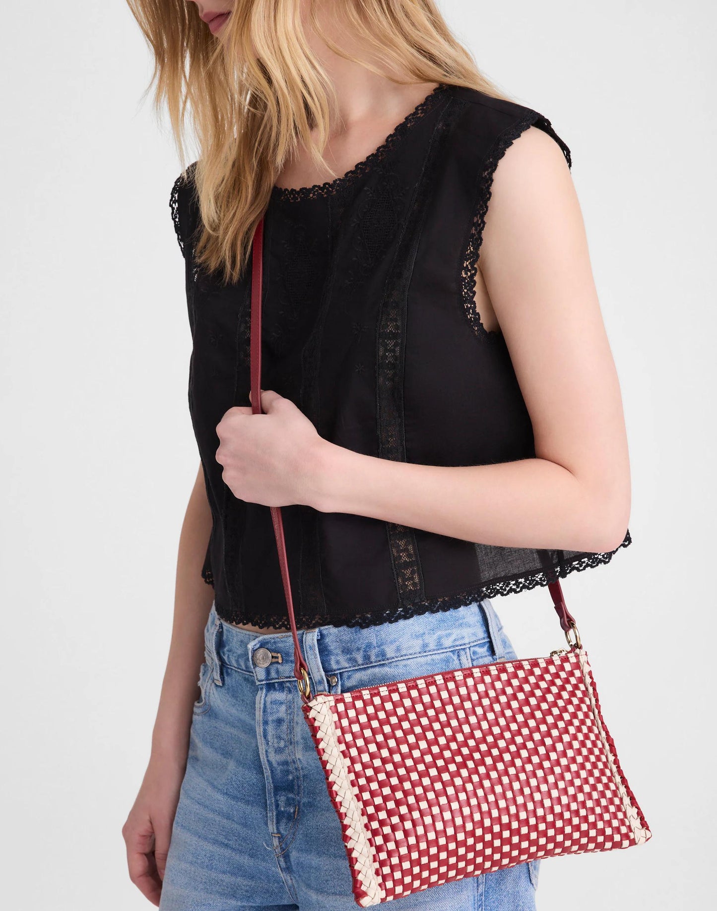 Madewell The Signature Woven Crossbody Pouch