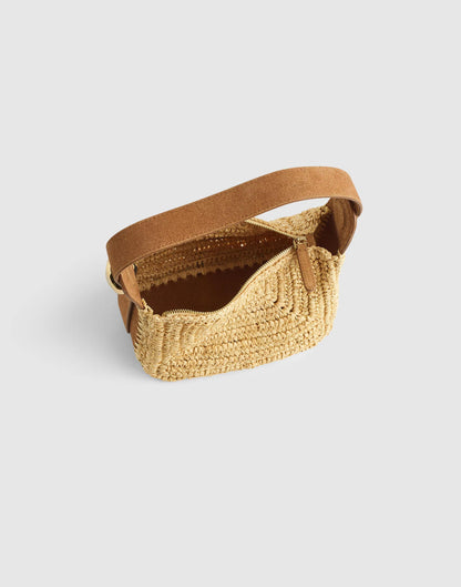 Madewell The Sculpted Metal Wristlet Bag