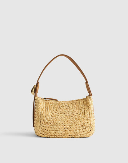 Madewell The Sculpted Metal Wristlet Bag