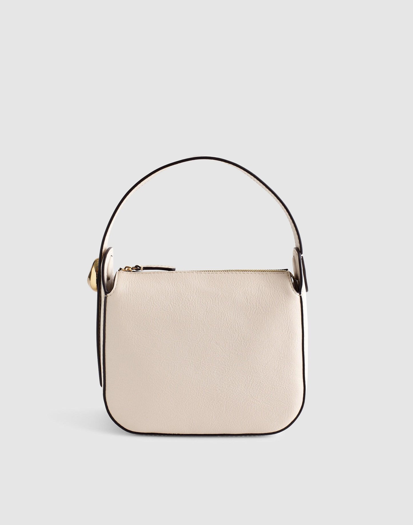 Madewell The Sculpted Metal Wristlet Bag