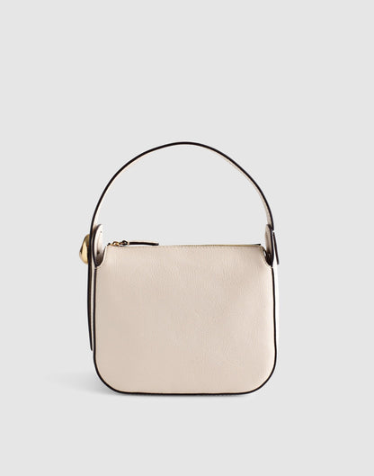 Madewell The Sculpted Metal Wristlet Bag