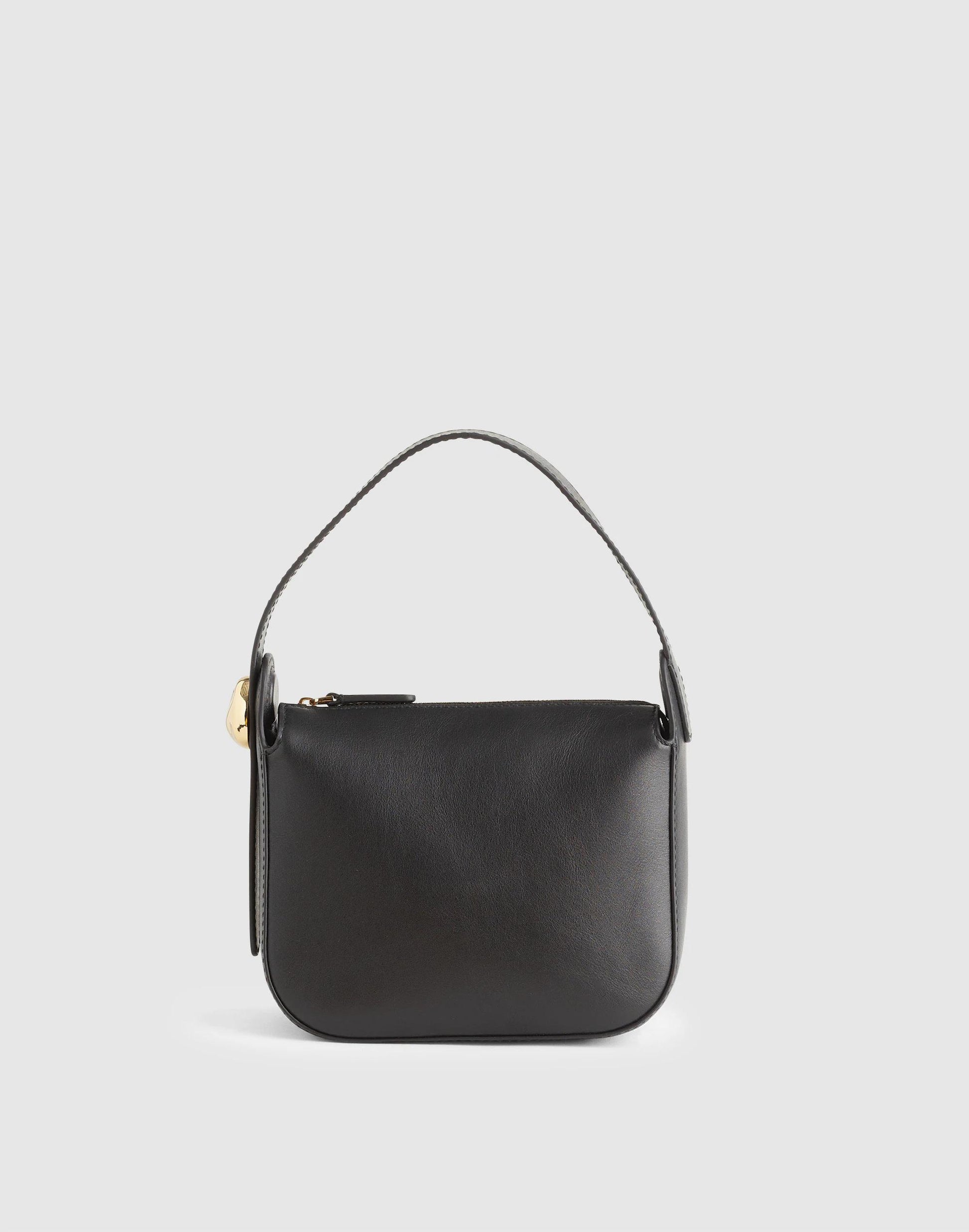 Madewell The Sculpted Metal Wristlet Bag