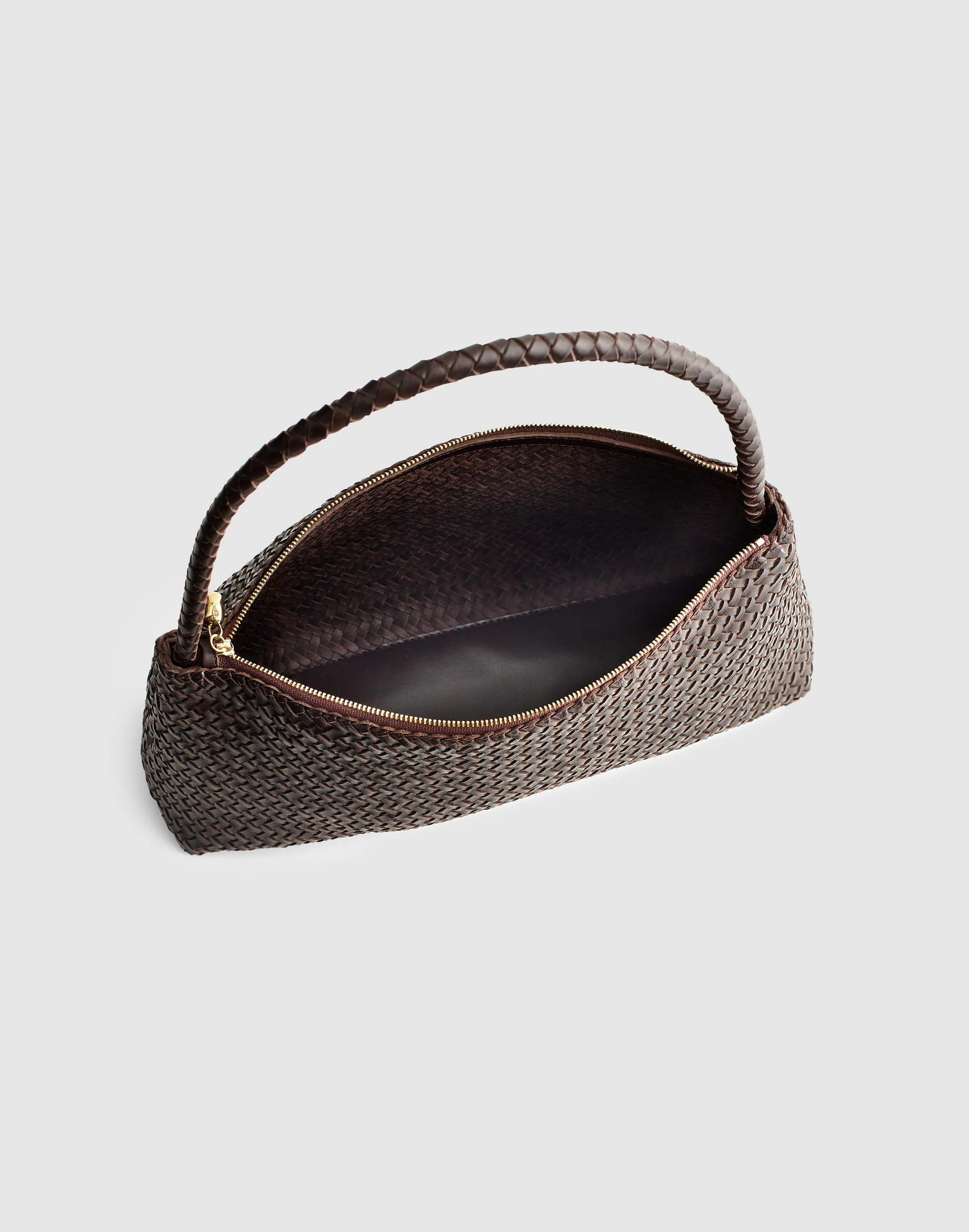 Madewell The Signature Woven Zip Top Shoulder Bag