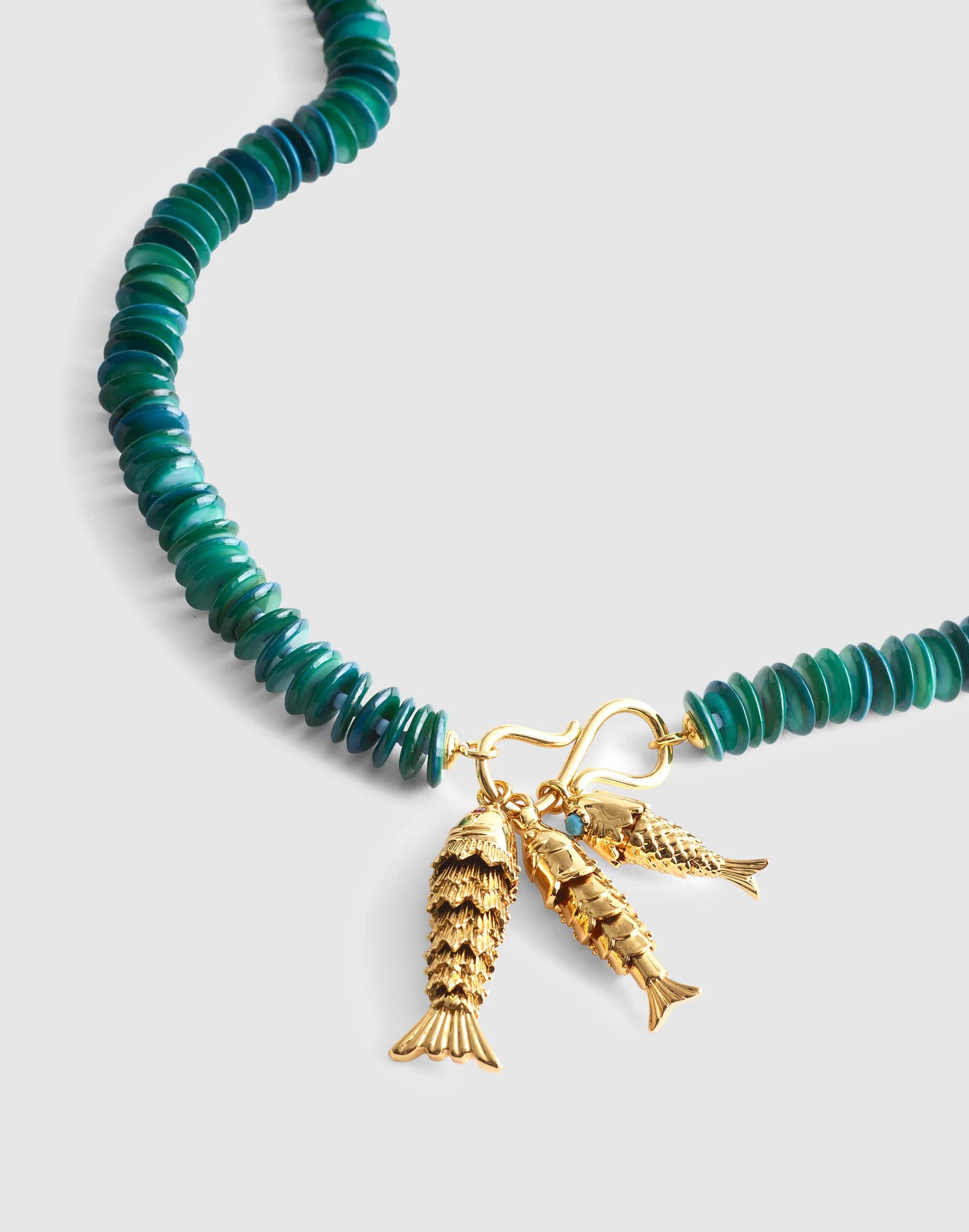 Madewell Madewell x Shopbop Beaded Fish Statement Necklace