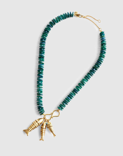 Madewell Madewell x Shopbop Beaded Fish Statement Necklace