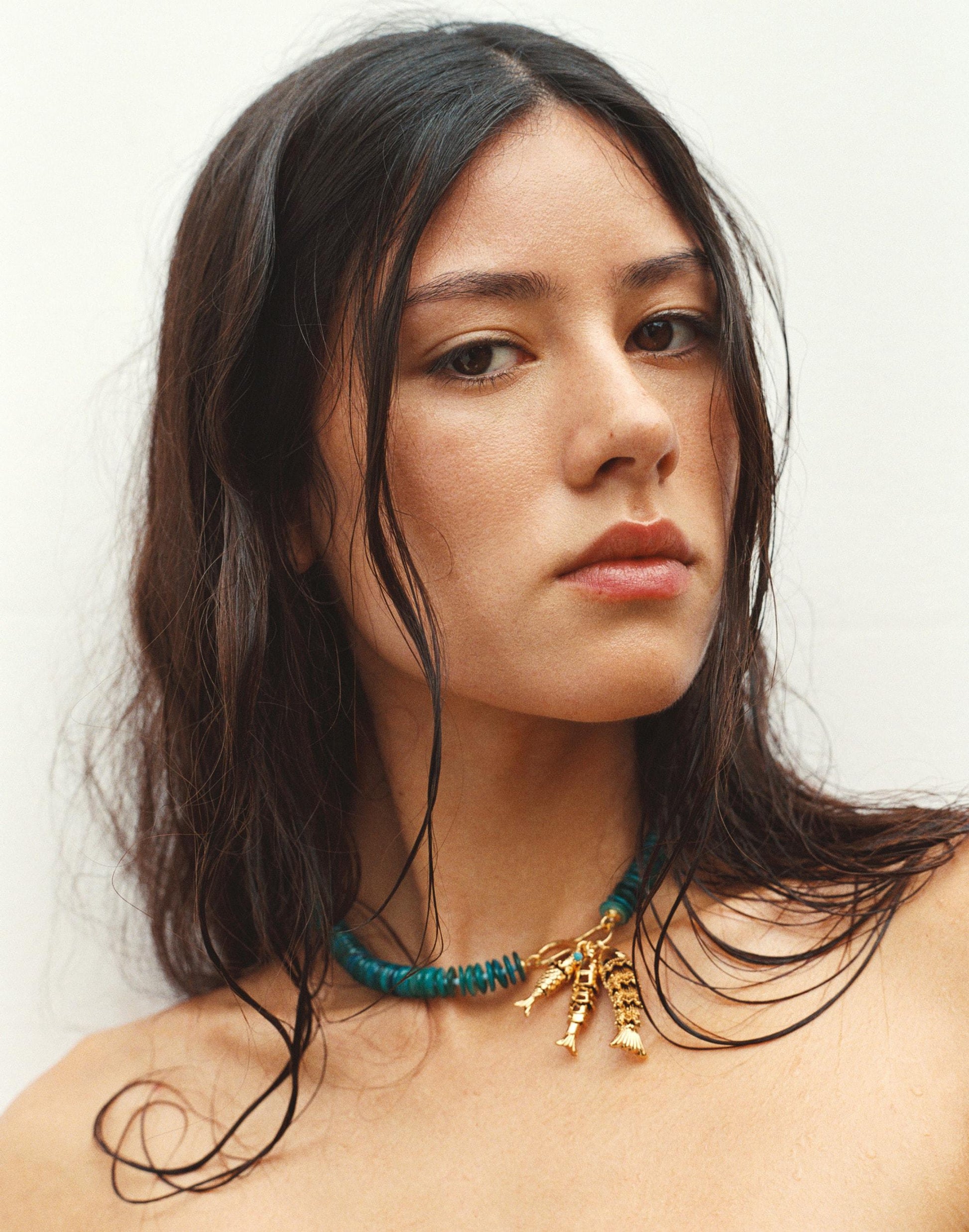 Madewell Madewell x Shopbop Beaded Fish Statement Necklace