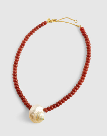 Madewell Shell Beaded Choker Necklace