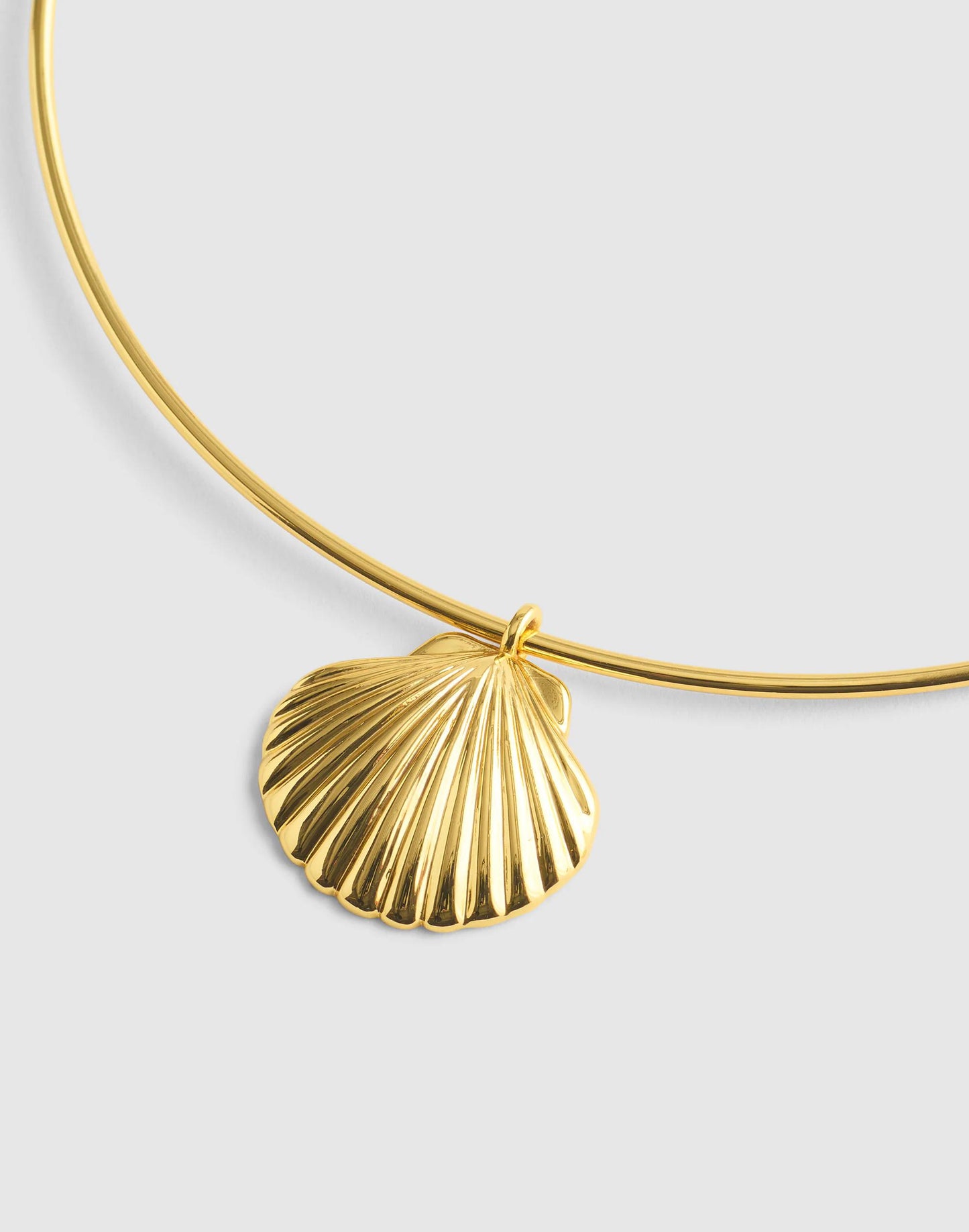 Madewell Shell Wire Choker Necklace