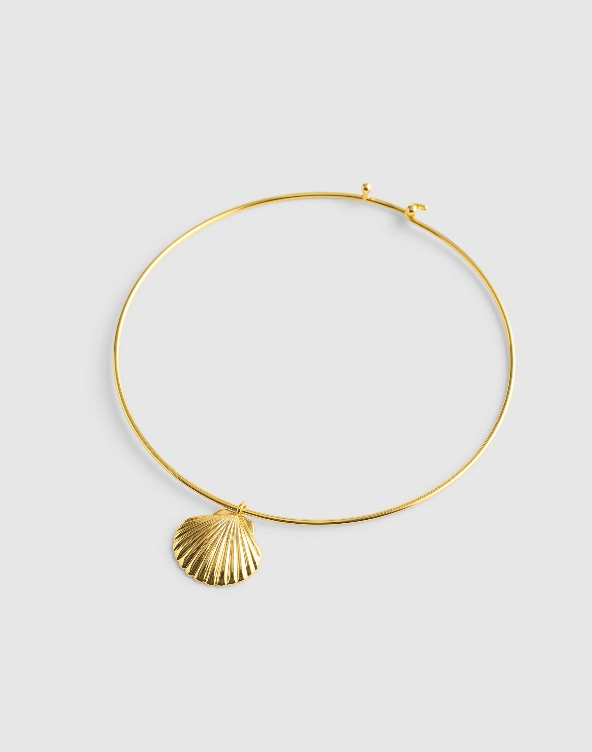Madewell Shell Wire Choker Necklace