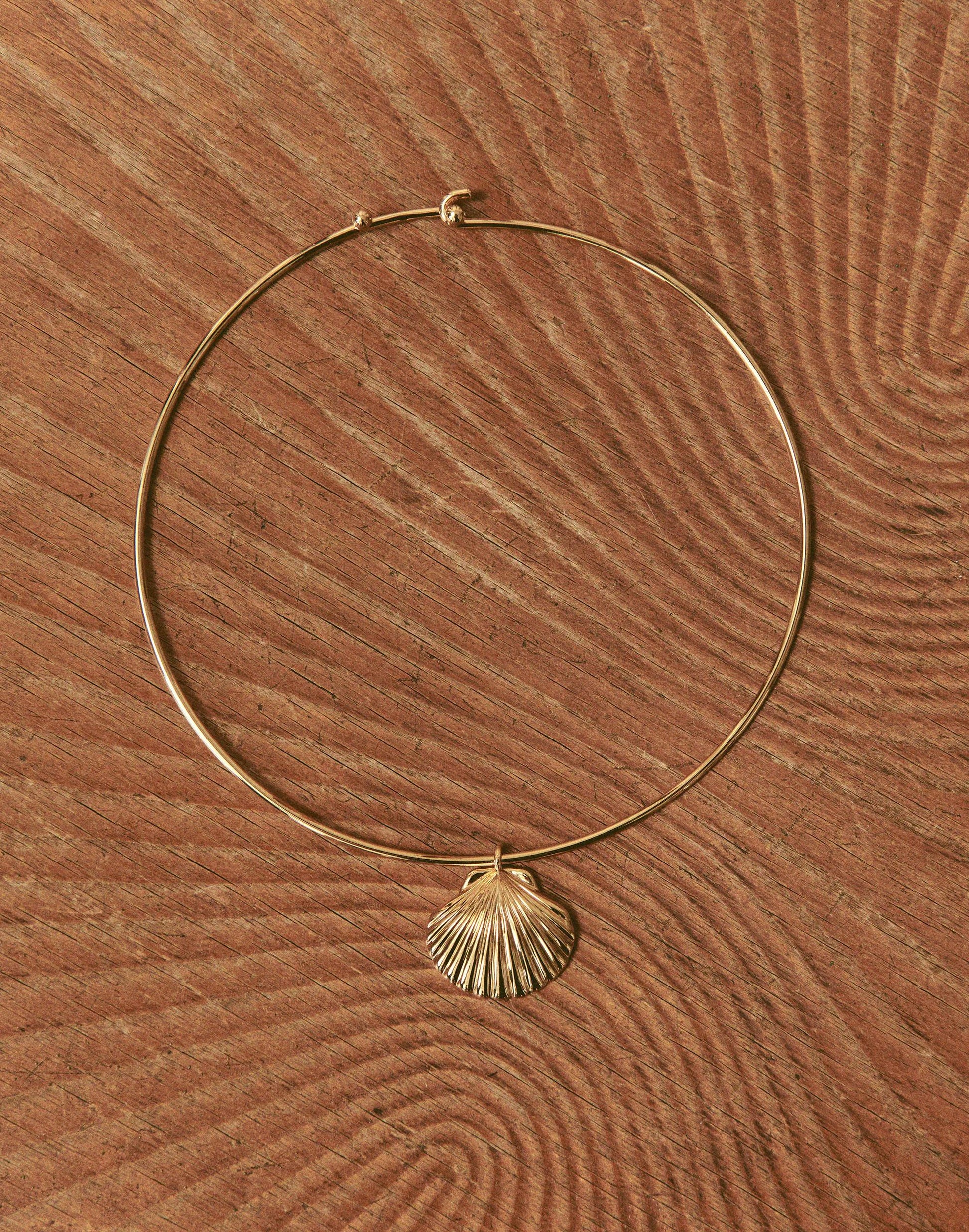 Madewell Shell Wire Choker Necklace