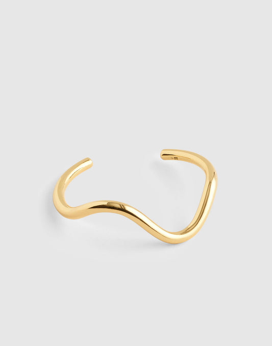 Madewell Wavy Cuff Bracelet