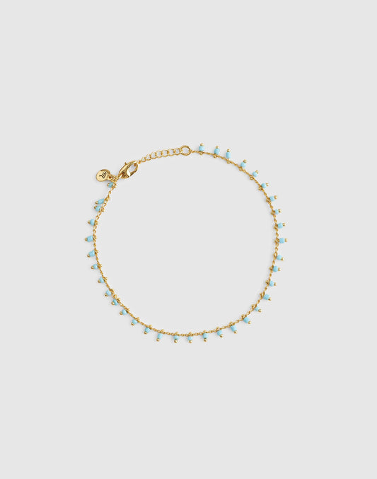 Madewell Enamel Chain Anklet
