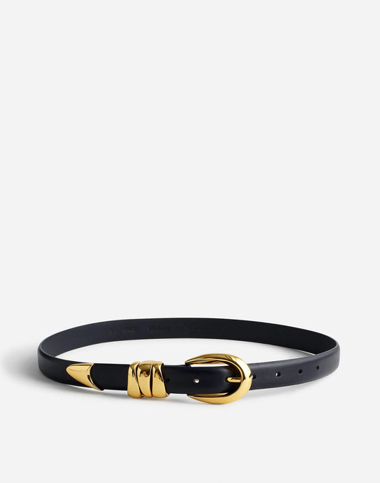 Madewell Triple Metal Keeper Belt