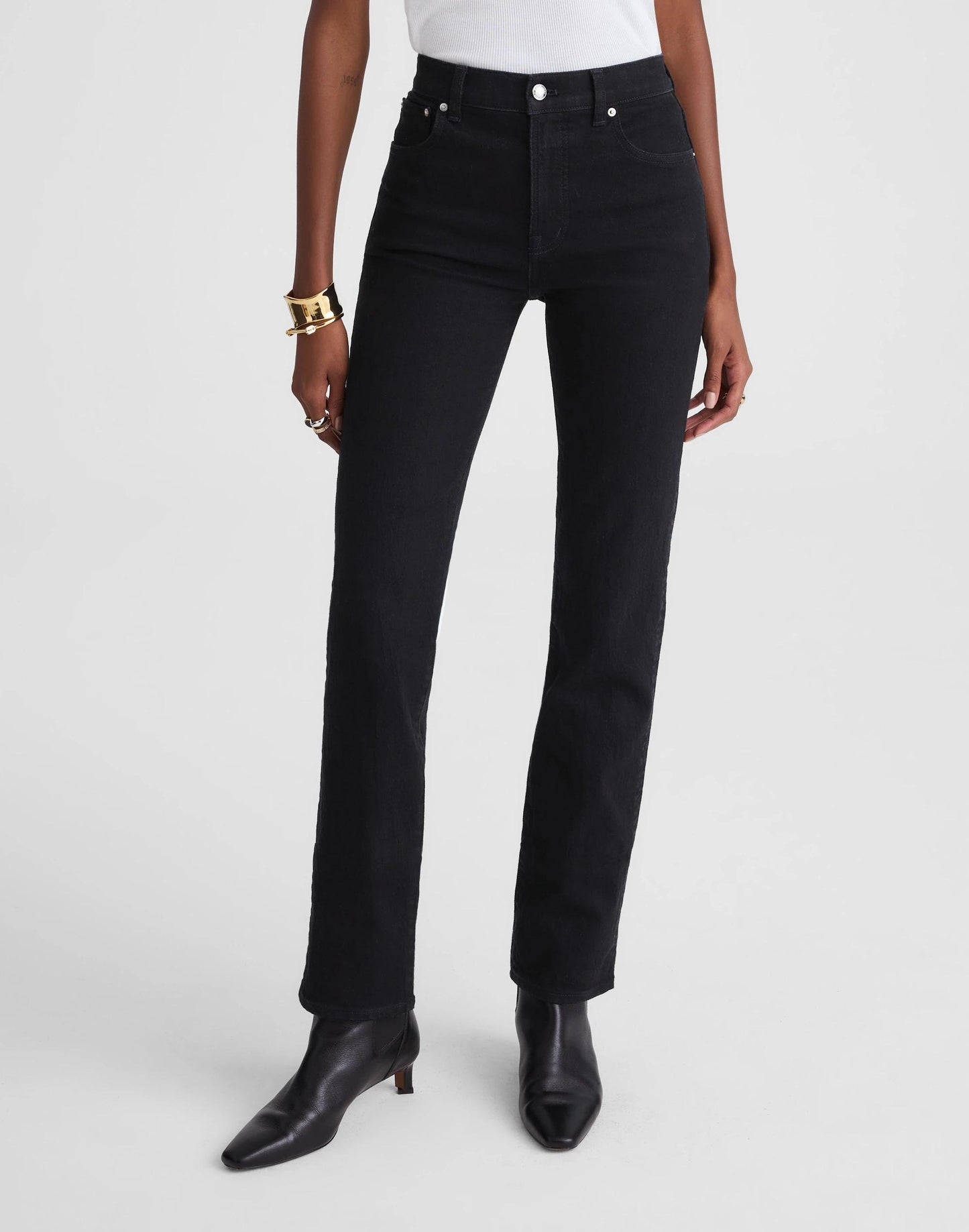 Madewell The Tall Longline Straight Jean