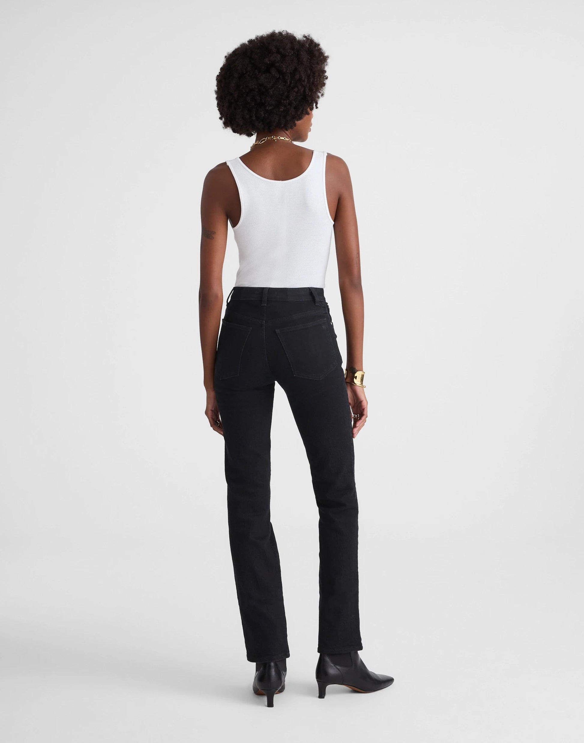 Madewell The Tall Longline Straight Jean