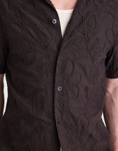 Madewell The Short-Sleeve Camp Shirt in Cotton
