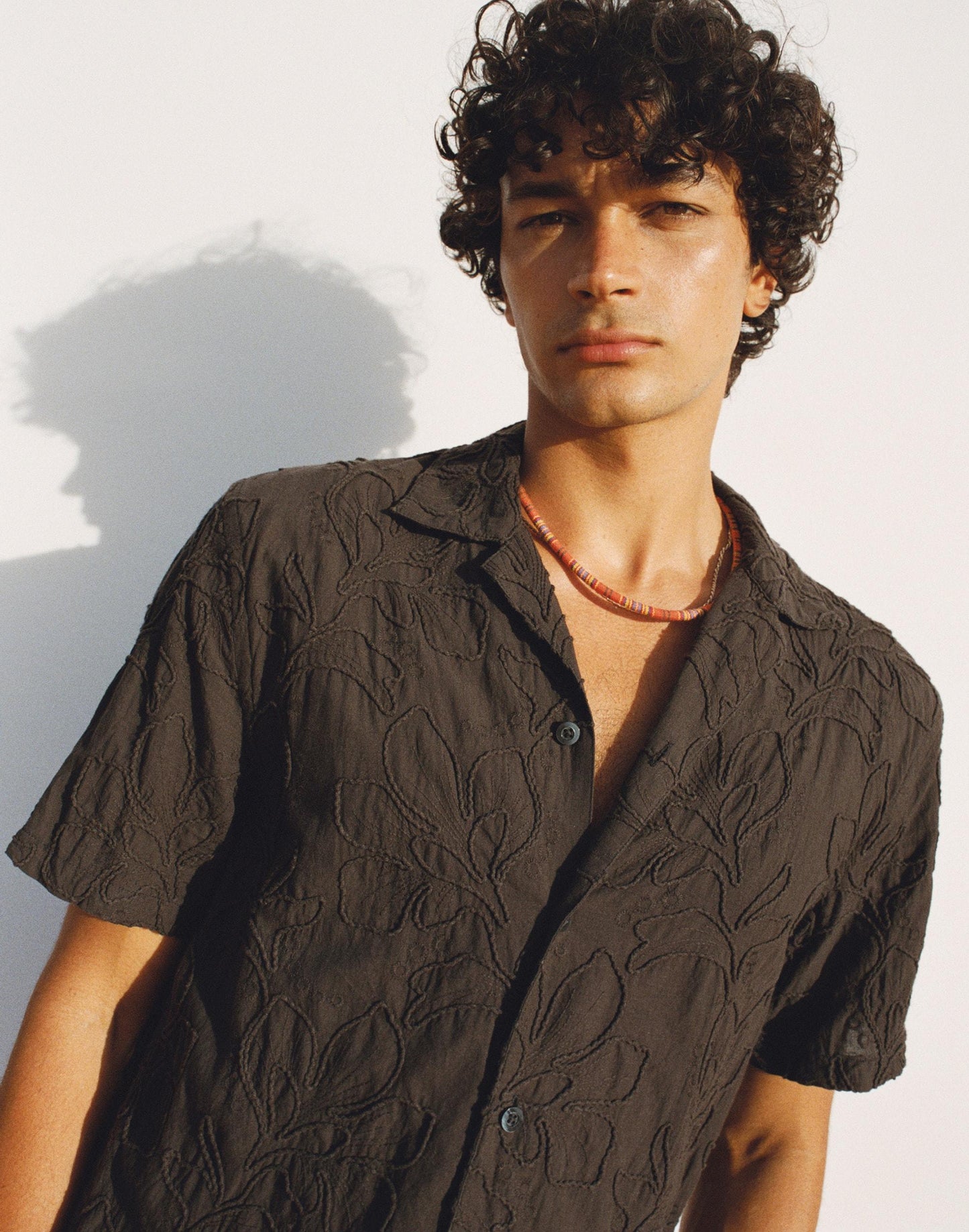 Madewell The Short-Sleeve Camp Shirt in Cotton