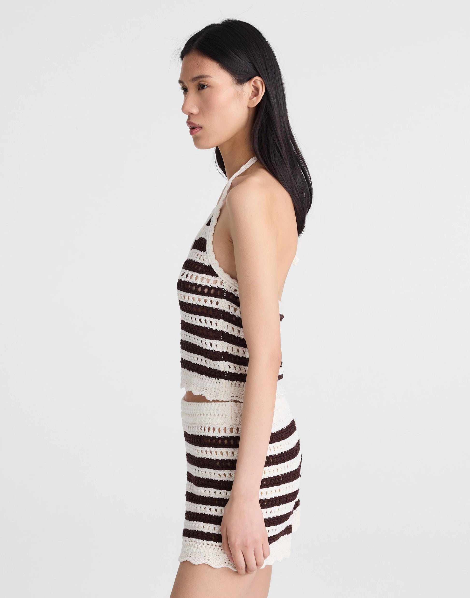 Madewell Madewell x Shopbop Pointelle-Knit Halter Top