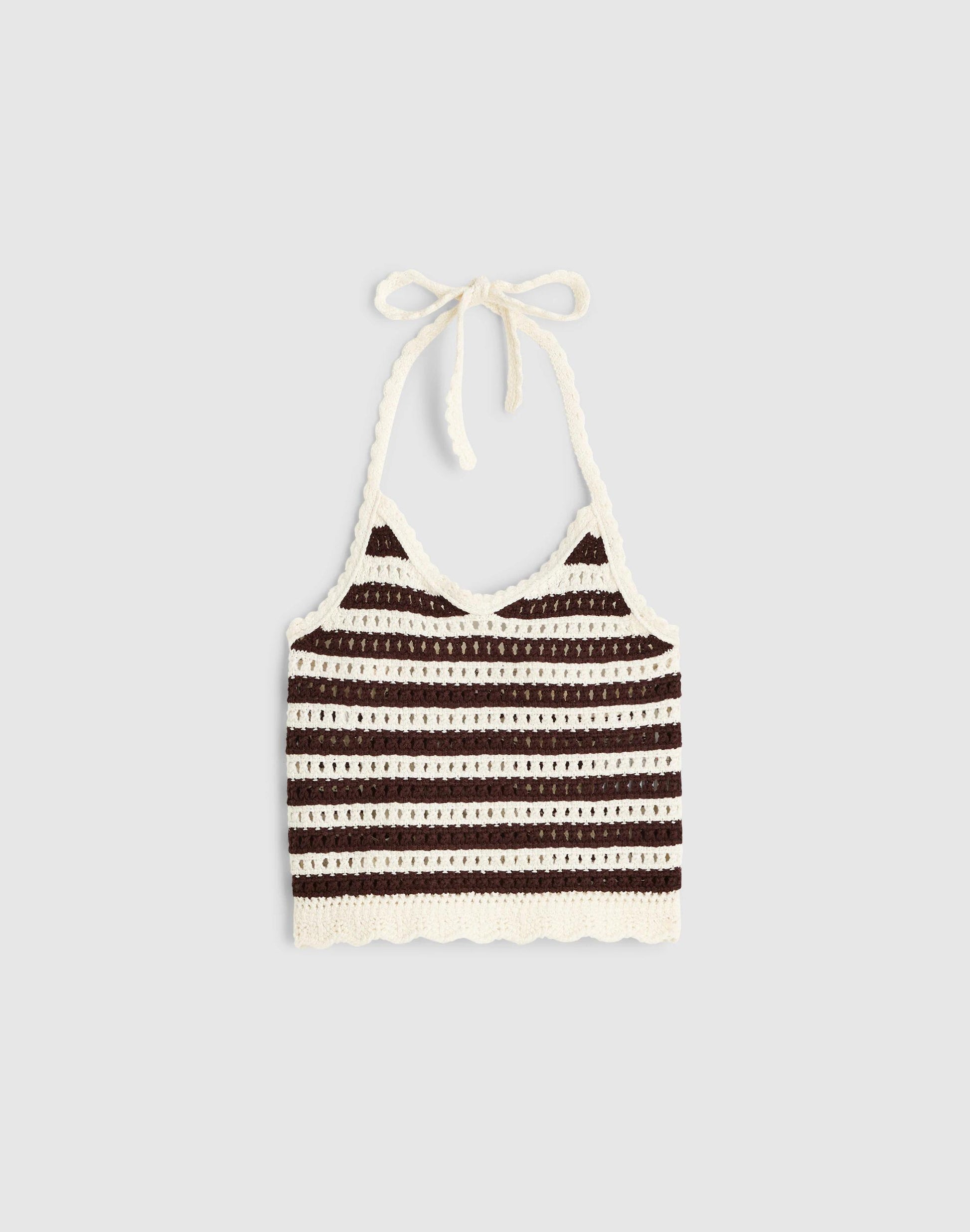 Madewell Madewell x Shopbop Pointelle-Knit Halter Top