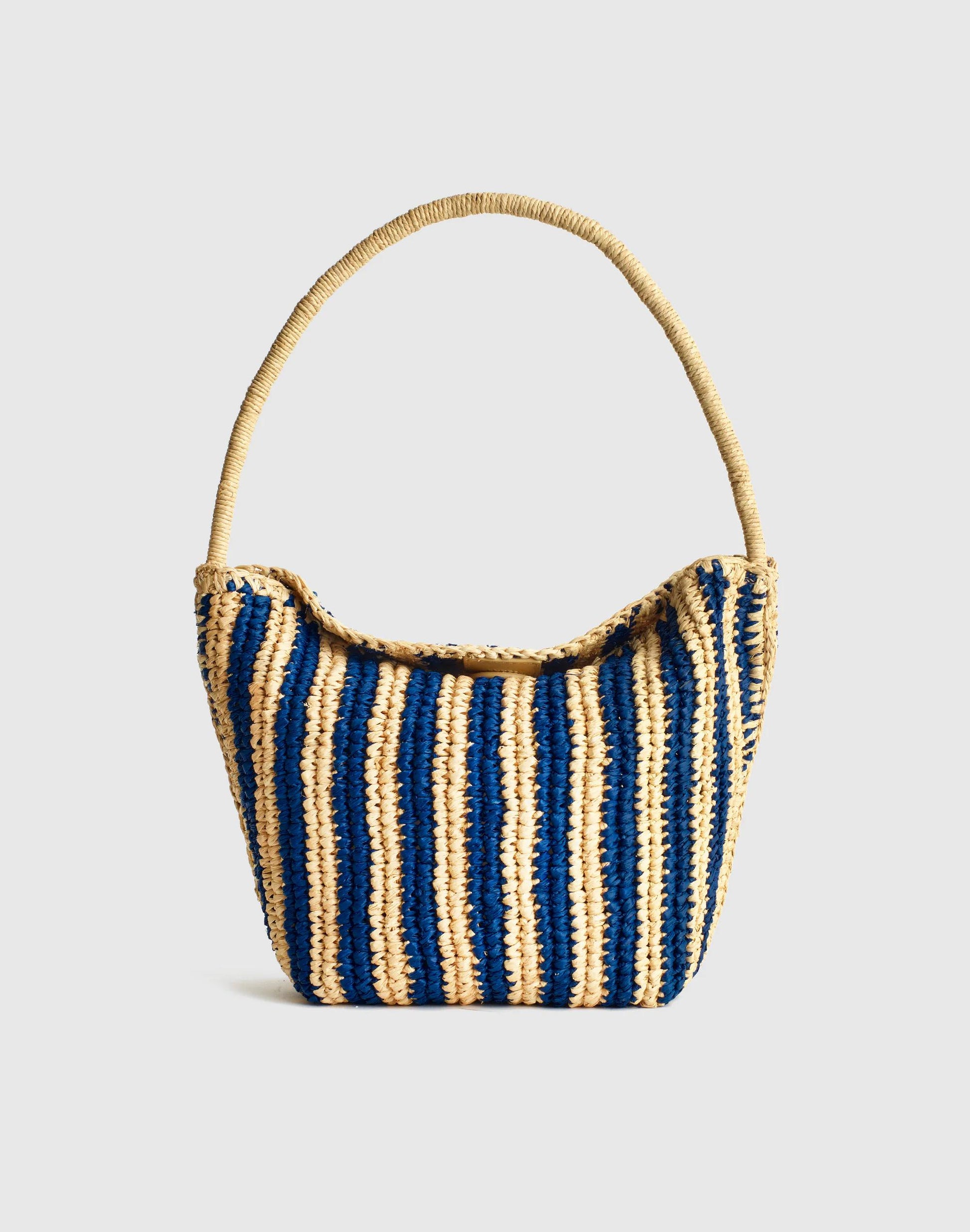 Madewell The Signature Woven Shoulder Bag in Raffia