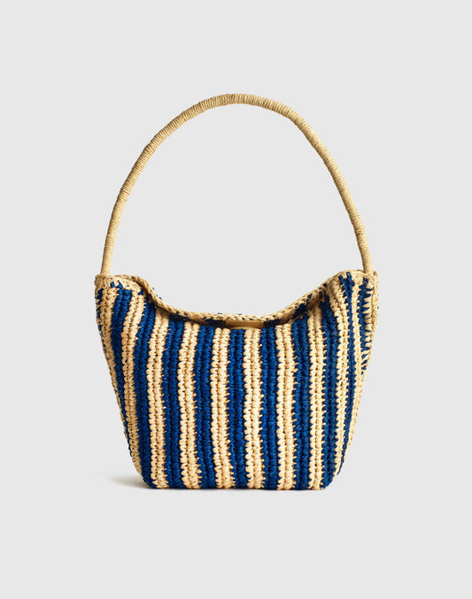 Madewell The Signature Woven Shoulder Bag in Raffia