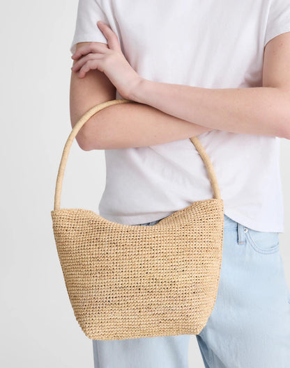 Madewell The Signature Woven Shoulder Bag in Raffia