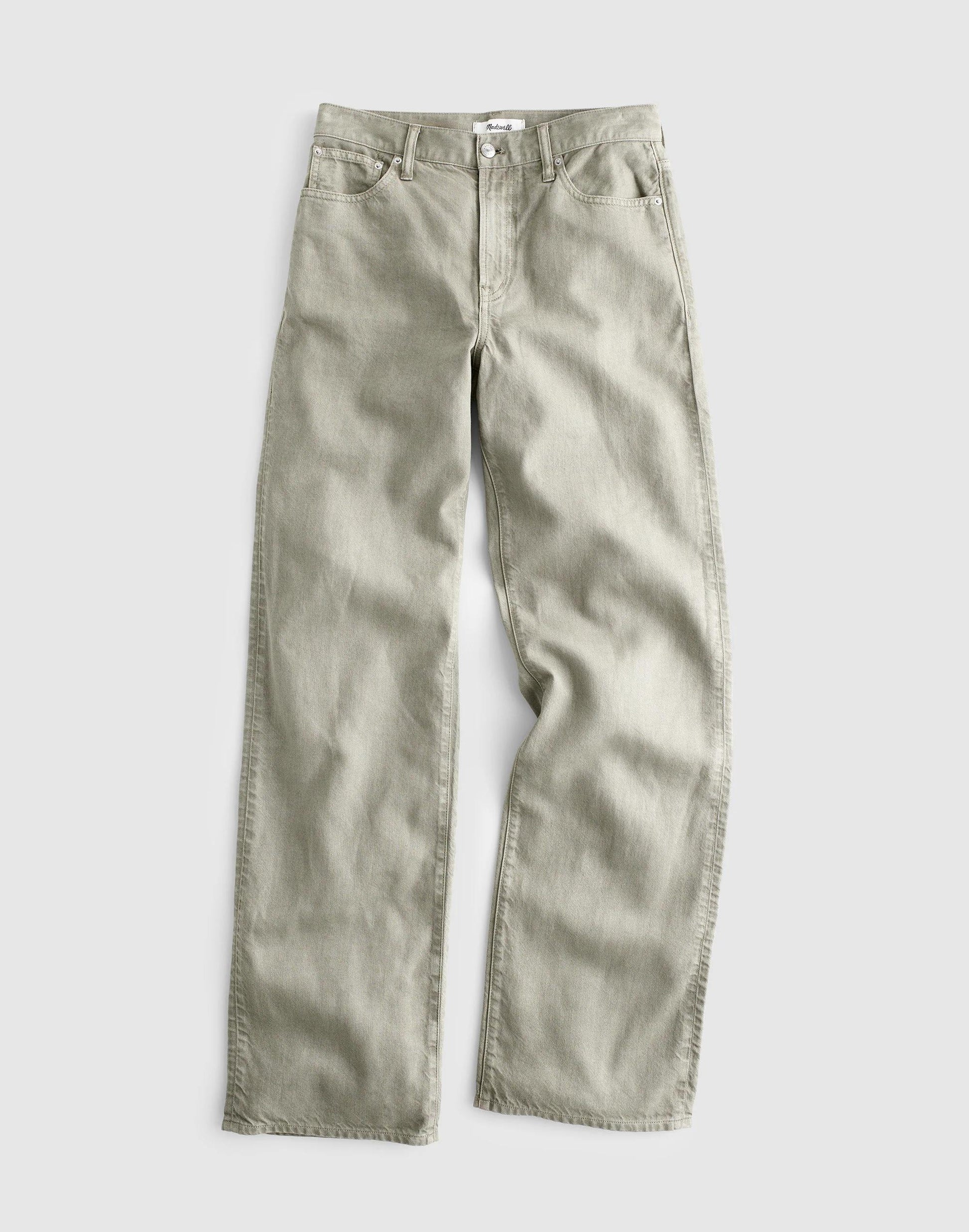 Madewell The Perfect Vintage Wide-Leg Jean in Airy Denim