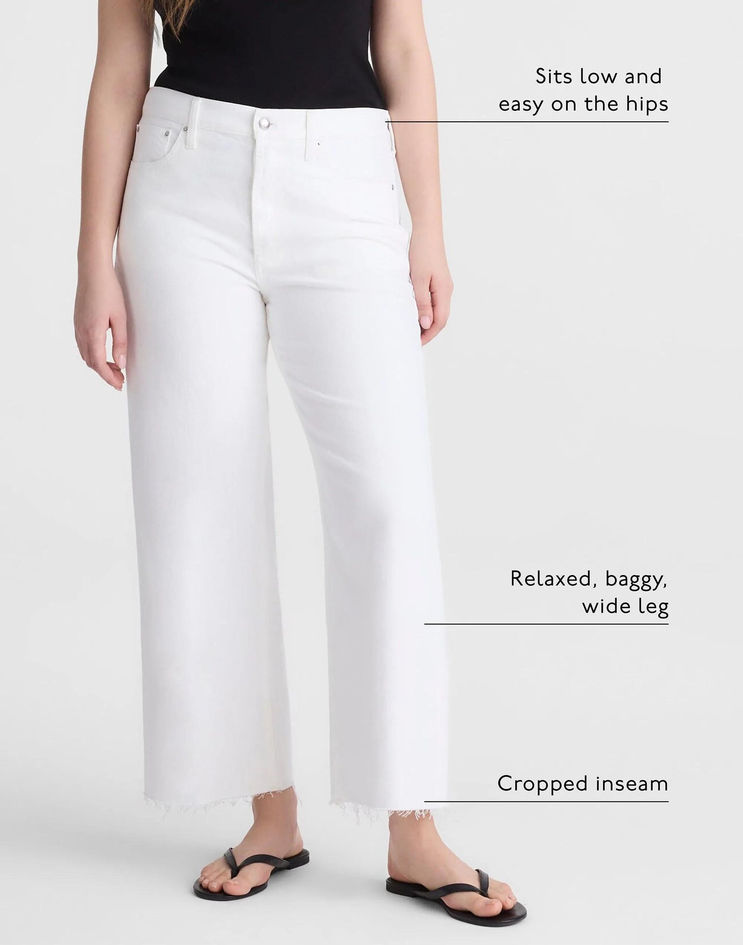 Madewell Low-Slung Baggy Crop Jean